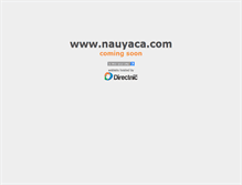 Tablet Screenshot of nauyaca.com